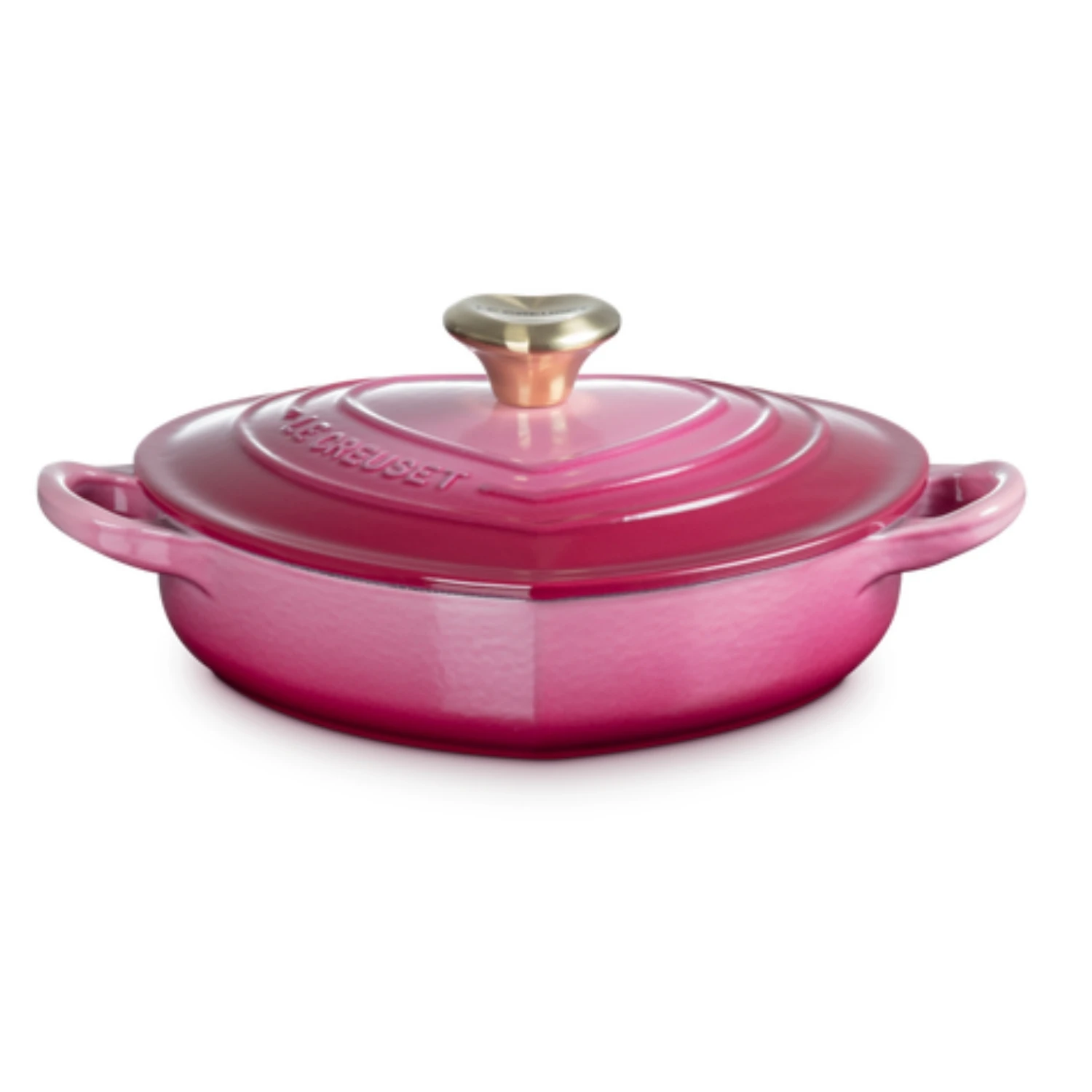 Le Creuset Signature Campagnard Heart Shape 20 cm Berry